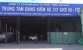 30 trung tâm đăng kiểm tại 13 tỉnh thành đang bị điều tra 