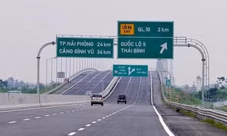 Từ 5/5 cao tốc Hà Nội- Hải Phòng chỉ thu phí tự động không dừng.