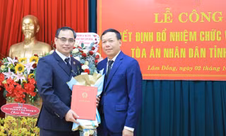 Bổ nhiệm Phó Chánh án Tòa án nhân dân tỉnh Lâm Đồng
