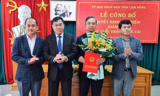 Bổ nhiệm Giám đốc Sở Giao thông Vận tải tỉnh Lâm Đồng 