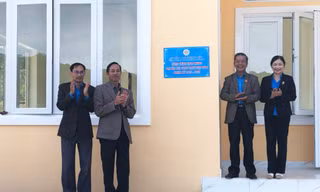 Xây tặng Nhà công vụ giáo viên cho trường THCS vùng sâu Lâm Đồng