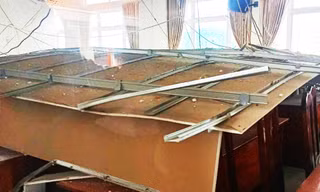 Từ vụ sập la phông trường học tại Đà Lạt: Rà soát các trường xuống cấp