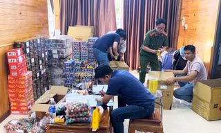 Phát hiện kho pháo ‘khủng’ cất giấu tại Lâm Đồng