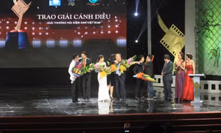 Lễ trao giải Cánh diều 2013. Ảnh: Việt Tùng