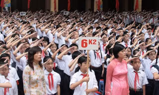 Tất cả học sinh, sinh viên phải hát đúng Quốc ca