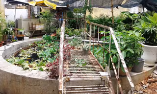 Hồ nước nơi phát hiện thi thể
