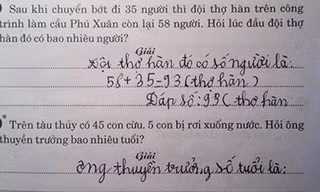 Bài toán lớp 2 "gây bão" trong dư luận