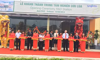 Lễ khánh thành Trung tâm nghiên cứu giống lúa lai 