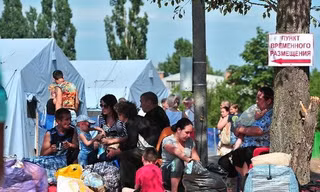 Người dân tị nạn Ukraine bắt đầu rời Nga trở về nhà