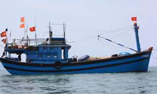 Ngư dân Đà Nẵng đánh bắt hải sản tại quần đảo Hoàng Sa của Việt. Nam Ảnh: Nam Cường