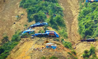 Khu vực bãi vàng Minh Lương (Văn Bàn, Lào Cai)