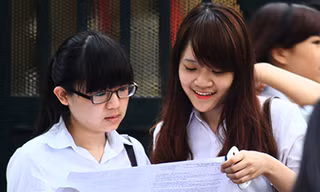 Thí sinh dự thi tốt nghiệp năm 2014.