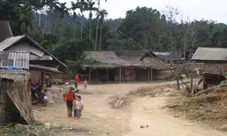 Một góc bản làng của thung lũng “3 không”