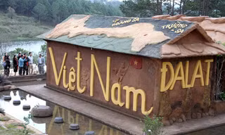 Ngôi nhà độc đáo ở hồ Tuyền Lâm