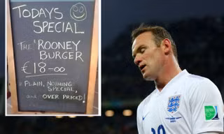 Nhà hàng tung 'món độc' mỉa mai Rooney