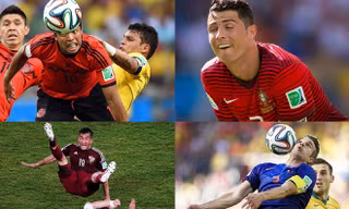 Nét mặt 'khó đỡ' của các sao trên sân cỏ World Cup