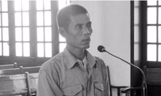 Bị cáo Nguyễn Ngọc Cường. Ảnh VOV giao thông.