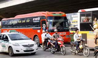 Hầu hết xe đi các tuyến trên 300 km tại các bến xe Hà Nội là xe giường nằm. ảnh: Ngọc Châu