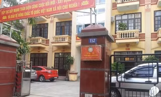 Trụ sở Công an phường Lam Sơn, nơi xảy ra vụ việc