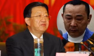 Bạch Ân Bồi có quan hệ thân thiết với trùm xã hội đen Lưu Hán (ảnh nhỏ)