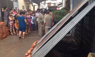 Bị bê tông đè chết trong lúc phá dỡ nhà