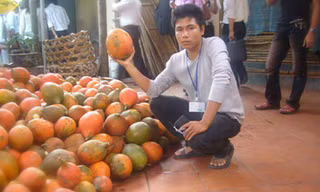 Anh Đạt đã từ bỏ nghiệp thi đấu quyền anh để về khởi nghiệp và làm giàu từ quả gấc. Ảnh: NVCC