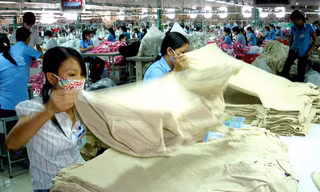 Dệt may Việt Nam chủ yếu làm gia công
