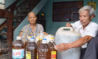 Xử nghiêm sản xuất dầu ăn bằng ...lốp xe