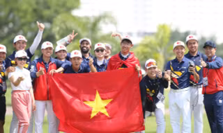 Đội tuyển golf Việt Nam là hạt giống số 1 SEA Games 32 