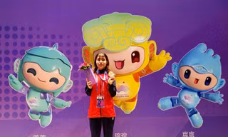 Cô gái dân tộc Thái giành HCĐ taekwondo tại Asiad 19 