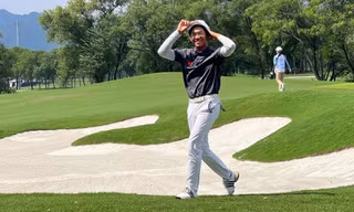 Hai golfer Anh Minh, Khánh Hưng cán đích tốp 30 Asiad 19