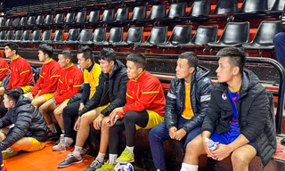 Đội tuyển futsal Việt Nam đón tin vui trước trận tái đấu Argentina 