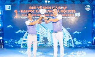 Hơn 200 golfer tranh tài tại giải vô địch CLB golf ĐH Xây dựng Hà Nội 2023 