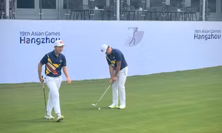 Nguyễn Anh Minh cùng nhóm đấu với tay golf hạng 40 thế giới tại Asiad 19 