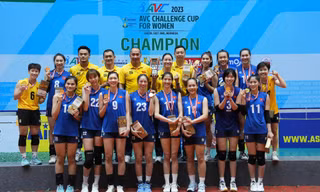 Ngược dòng hạ Indonesia, bóng chuyền nữ Việt Nam vô địch AVC Challenge Cup 