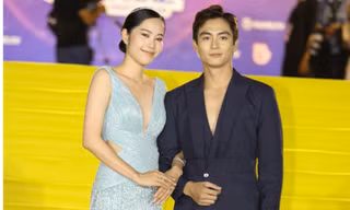 Cặp đôi Nam Em - Lãnh Thanh ngọt ngào sánh vai tại “V Heartbeat Year End Party“