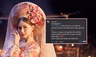Bị chê quá ham bán hàng online, Hòa Minzy nhận "bão tim" vì trả lời tinh tế