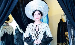 Lý Nhã Kỳ sẽ mặc áo dài Hoàng hậu Nam Phương ở Pháp