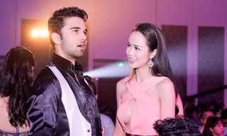 Vũ Ngọc Anh sexy bên chồng 'Cô dâu 8 tuổi'