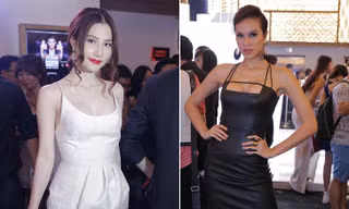 Diễm My, Phương Mai 'đọ' vòng 1 sexy tại tuần lễ thời trang