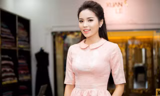 Kỳ Duyên xinh tươi trong trang phục thường ngày