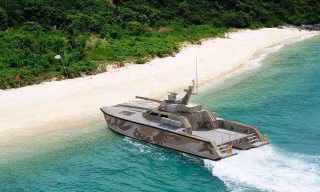 Hé lộ thêm chi tiết về chiếc 'thuyền xe tăng' của lính thủy đánh bộ Indonesia