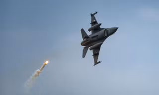 Tiêm kích F-16V trong cuộc tập trận Han Kuang lần thứ 36 của lực lượng quân sự Đài Loan