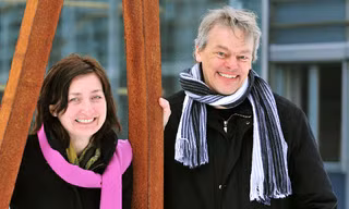 Cặp vợ chồng May-Britt và Edvard Moser