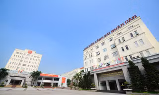 Toàn cảnh Học viện Cảnh sát nhìn từ camera bay