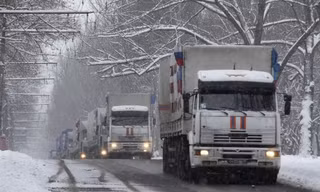 Đoàn xe nhân đạo thứ chín của Nga dự kiến có mặt tại miền Đông Ukraine vào ngày 12/12 tới.