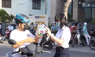 Thở phào vì con đi thi trong môi trường hoàn toàn âm tính