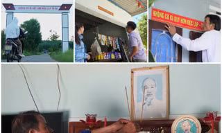 Về nơi mà nhà nhà đều treo ảnh Bác