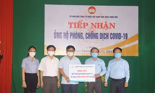 Điện lực miền Trung ủng hộ thêm gần 4,3 tỷ đồng vào quỹ vắc-xin COVID-19 