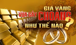 Giá vàng vừa gây choáng như thế nào? 